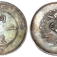 1910年新疆饷银二钱银币一枚（Lin&Ma825号）