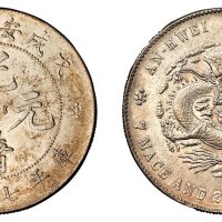 1898年戊戌安徽省造光绪元宝库平七钱二分银币一枚