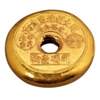香港“周大福珠宝金行有限公司 司码壹两”金锭一枚