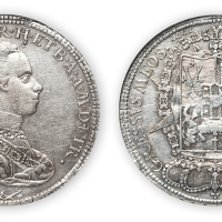1777年意大利托斯卡纳区银币一枚，NGC VF Details