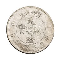 1905年乙巳吉林省造光绪元宝库平三钱六分银币一枚