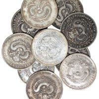 1898年四川省造光绪元宝库平七钱二分银币十枚