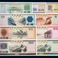 中国银行外汇兑换券全套
