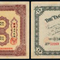 光绪32年大清户部银行开封拾圆