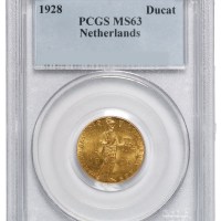 1928年荷兰武士金币一枚