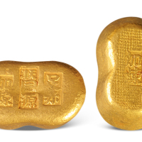 天津同源加炼一两金锭