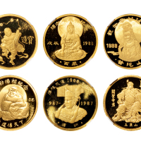 历史人物/佛像金章1套6枚