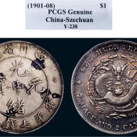 1898年四川省造光绪元宝七钱二分银币
