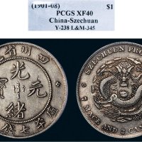 1898年四川省造光绪元宝七钱二分银币（LM345）