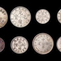 1891-1933年银币一组八枚