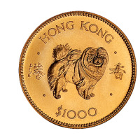 1976-1987年香港十二生肖1/2盎司金币十二枚