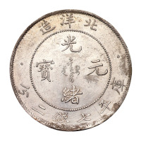 光绪二十九年北洋造光绪元宝库平七钱二分银币一枚
