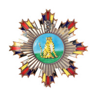 民国时期北洋政府颁发二等文虎勋章一枚