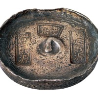 清代四川“德义源 票银 德义源”十两圆锭一枚