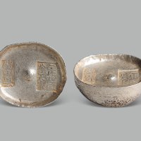 壁山县”双排戳十两银锭