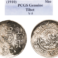 1910年西藏宣统宝藏1Sho银币（LM653）