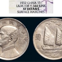 1901年辛丑江南省造光绪元宝库平七钱二分银币一枚