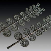 清 钱树一枝（通长：505mm） 上美品