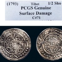 五十八年（1793年）乾隆宝藏银币（LM637）