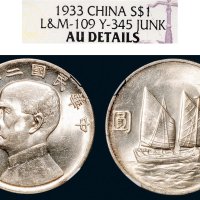 民国二十二年（1933年）孙中山像壹圆银币（LM109）