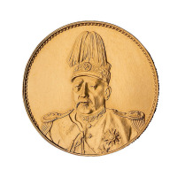 1916年袁世凯像中华帝国洪宪纪元飞龙银币金质样币一枚