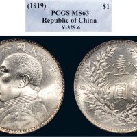 民国八年（1919年）袁世凯像壹圆银币（LM76）