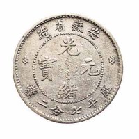 1899年安徽省造光绪元宝无纪年库平七分二釐银币一枚