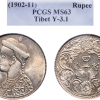 1903年四川省造光绪像卢比（LM358）