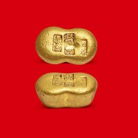 天津“同丰加炼赤金”一两金锭