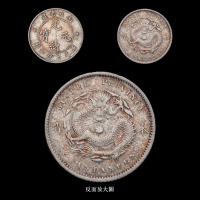 1898年湖北省造“本省”光绪元宝库平七分二厘银币一枚