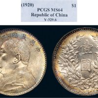 民国九年（1920年）袁世凯像壹圆银币（LM77）