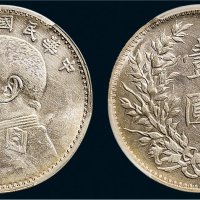 民国八年（1919年）袁世凯像壹圆银币（LM76）