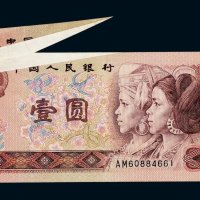 1990年第四版人民币壹圆一枚