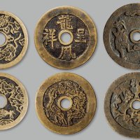 人物故事花钱一组三枚