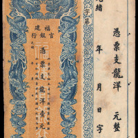 光绪三十三年（1907年）福建官银局龙洋壹元正一枚