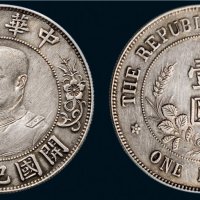 1912年黎元洪像（无帽）中华民国开国纪念币壹圆银币（LM45）
