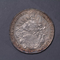1780年匈牙利壹塔勒银币一枚