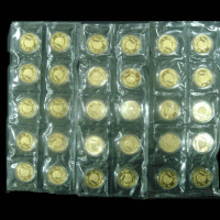 1993年孔雀开屏纪念金币1/4盎司等多枚  完未流通