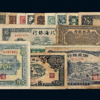 民国时期各解放区纸币 流通券一组三十枚