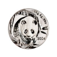 2003年中国人民银行发行熊猫银币
