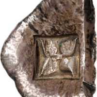 770-1300年中爪哇货币花形 30 Kupang 锭 优美