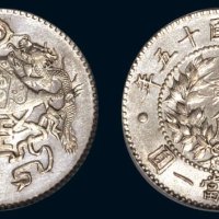 1926年中华民国十五年造龙凤二角银币（LM82）