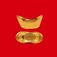 千足金壹两”金元宝