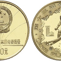 1980年奥运金币滑雪