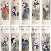 2010年宝泉钱币投资有限公司发行世博熊猫彩色100克银条十枚一套