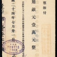 民国二十四年（1935年）四川美丰银行重庆总行通用银元壹万元