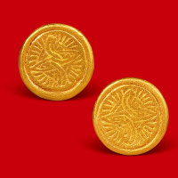 清末民初小型金饼