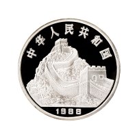 1988年中国人民银行发行戊辰（龙）年纪念银币
