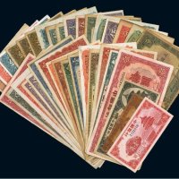 民国中国银行纸币（一组三十六枚）