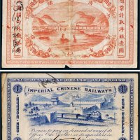 光绪二十四年（1898年）山海关内外铁路局壹圆
